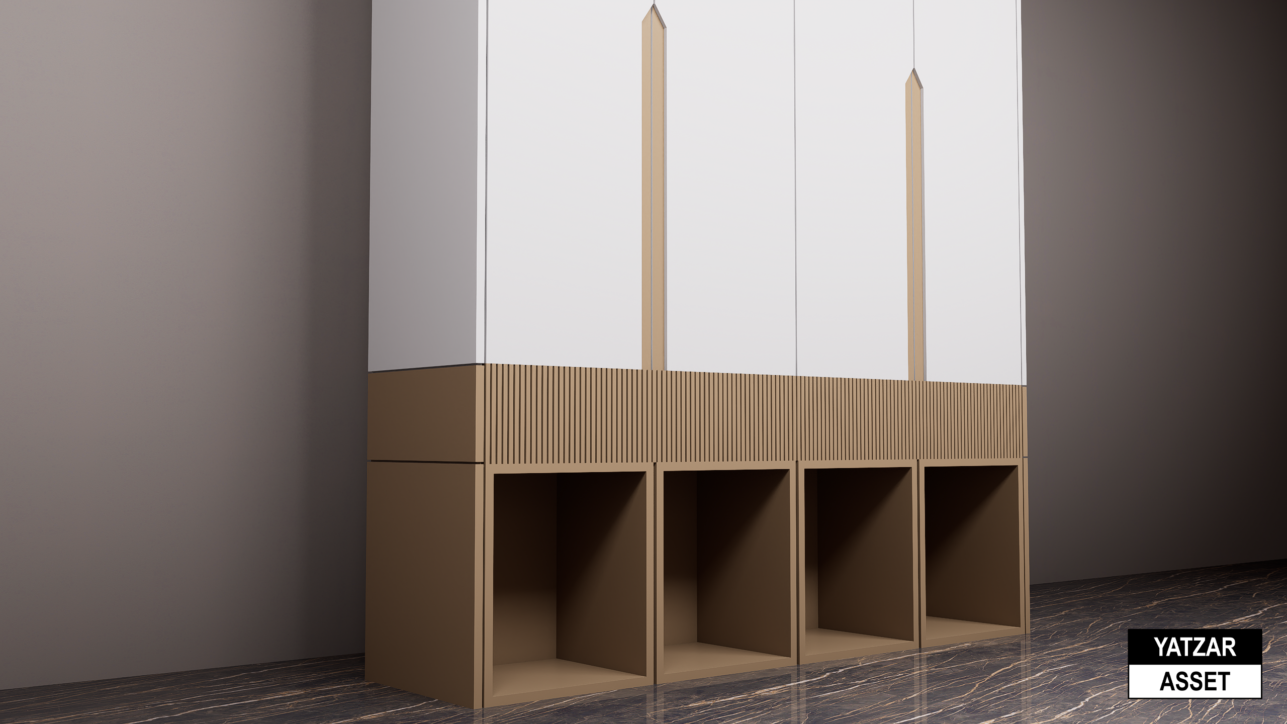 Yatzar Asset | Wardrobe | Blender Model