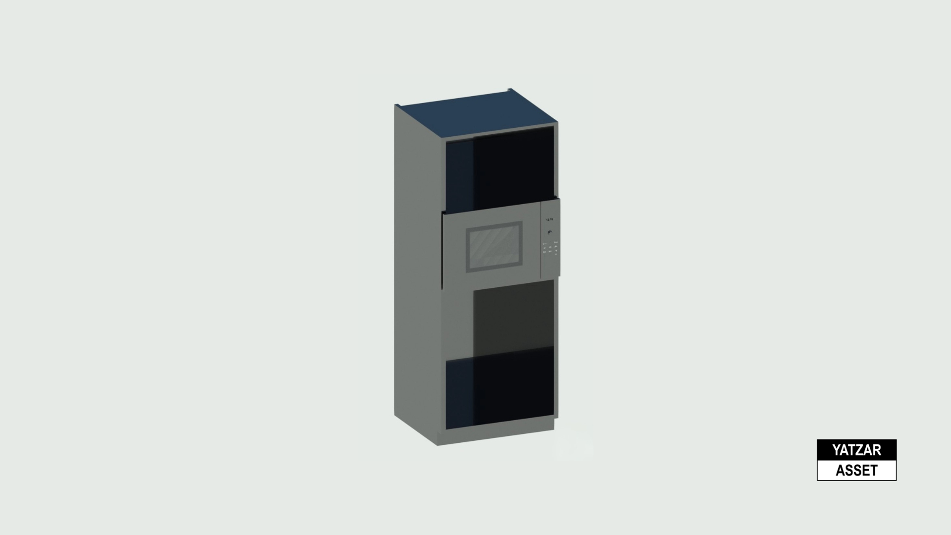 Yatzar Asset | Bosch | Series 6 Built-In Microwave| Revit Model
