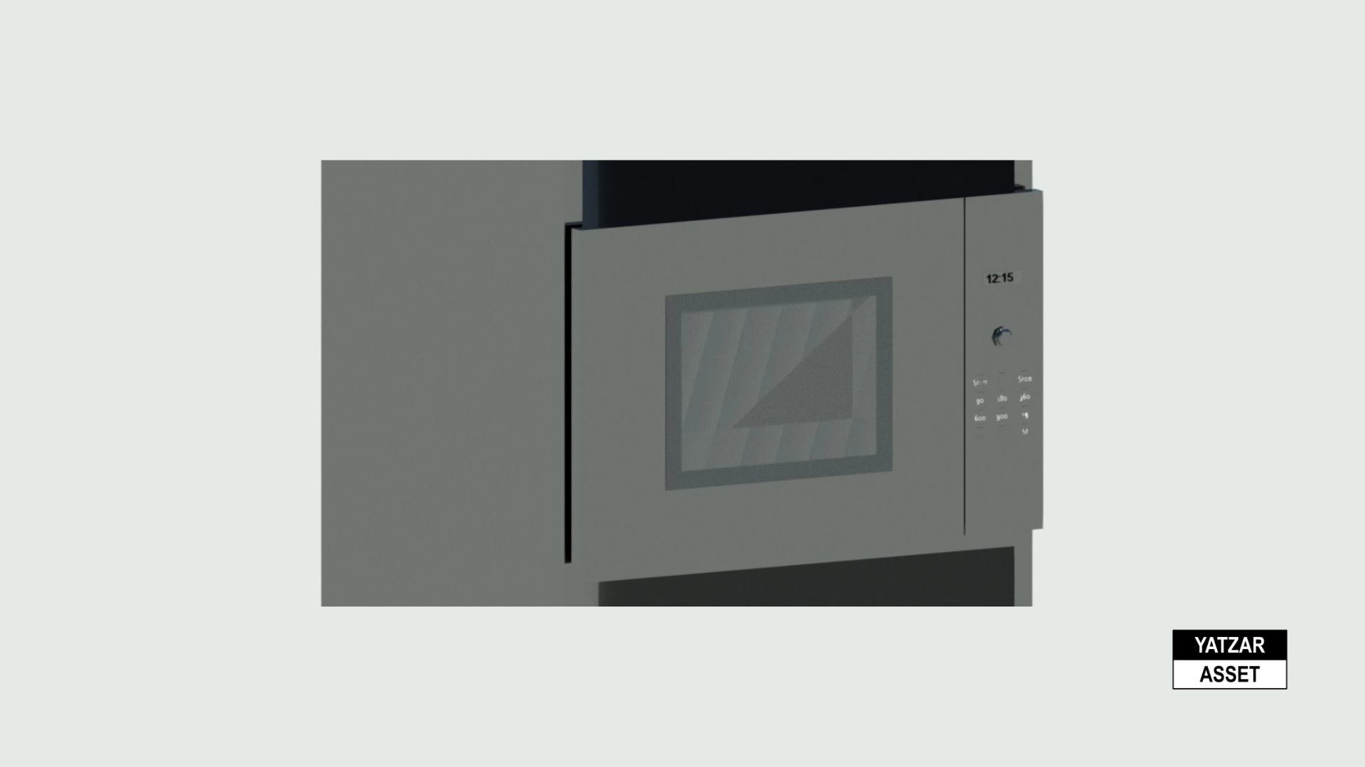 Yatzar Asset | Bosch | Series 6 Built-In Microwave| Revit Model