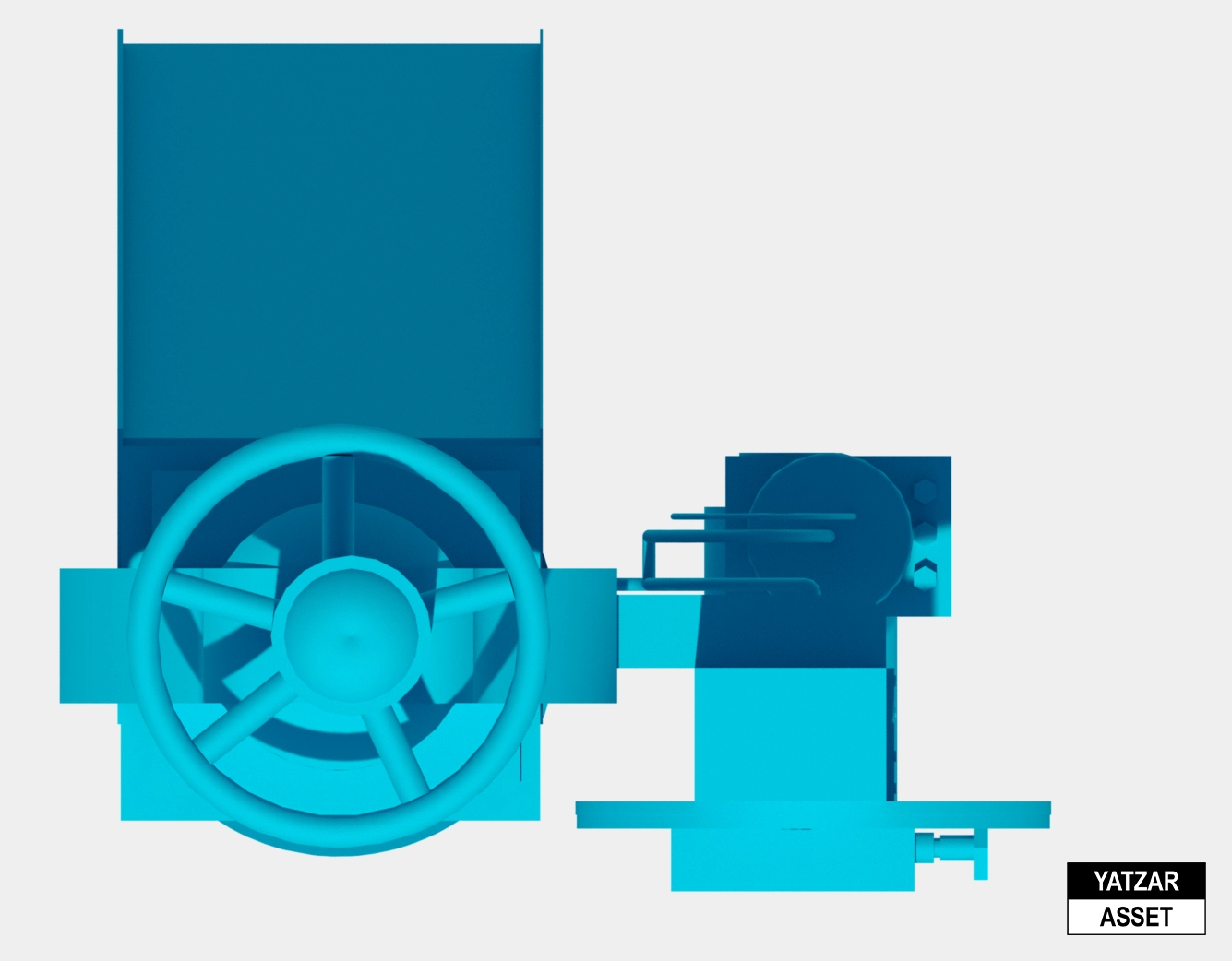 Yatzar Asset | Compression Testing Machine | Revit Model