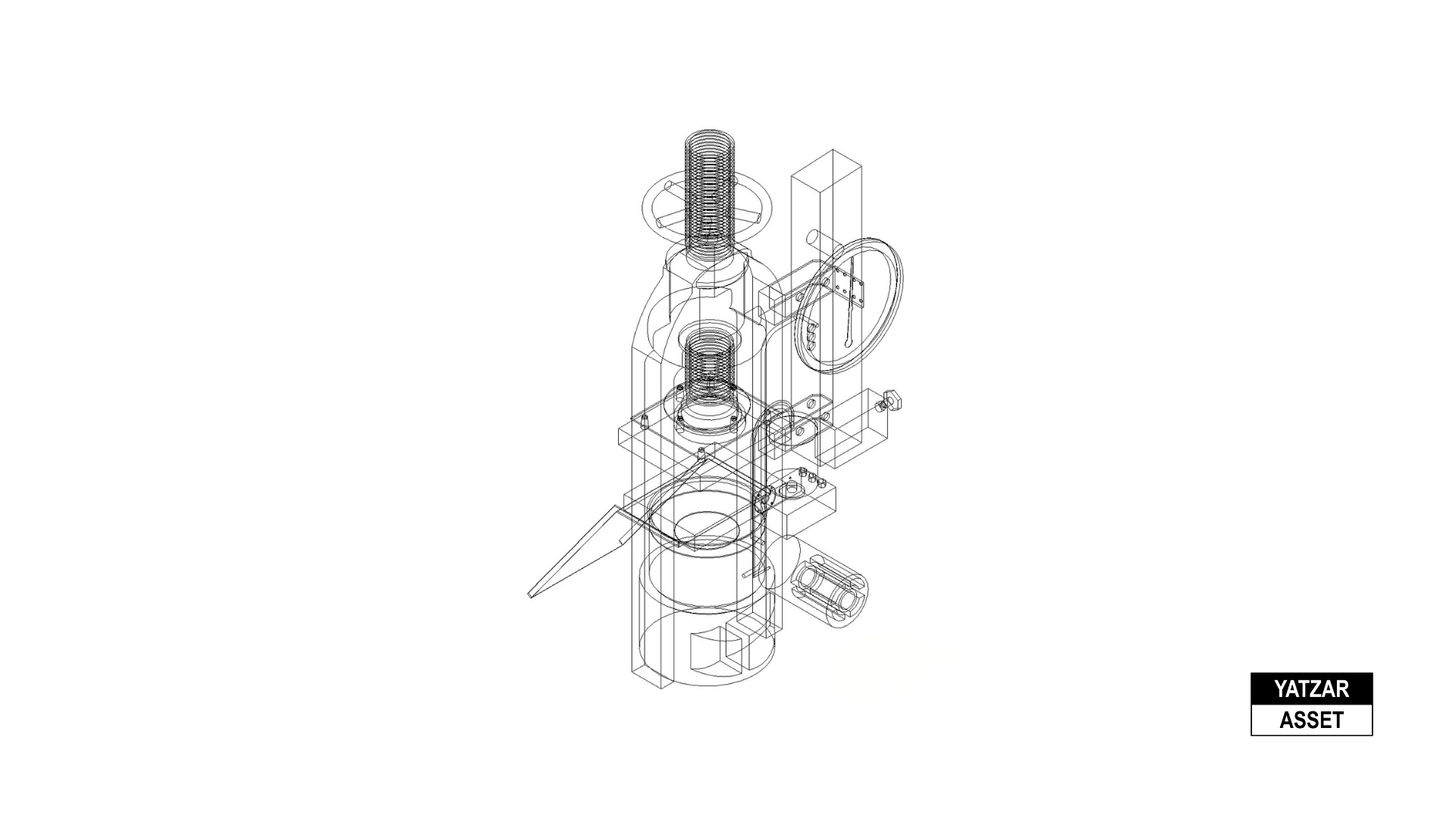 Yatzar Asset | Compression Testing Machine | Revit Model