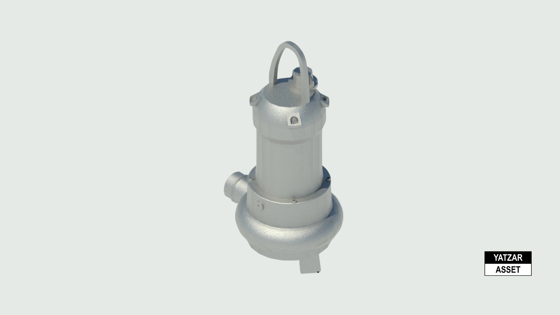 Yatzar Asset | Ekki | Sewage Submersible Pump | Revit Model
