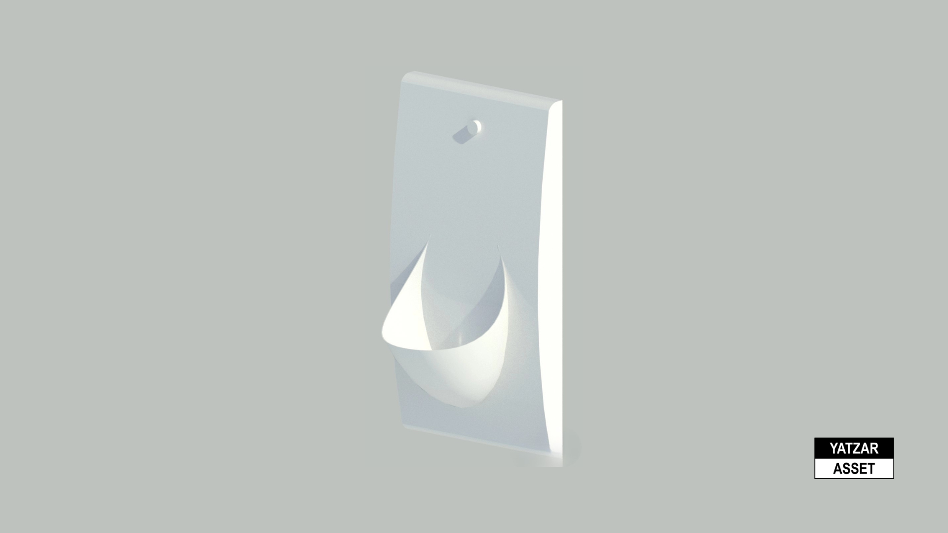 Yatzar Asset | Hindware | Italian Collection Kango Sensor Urinal - Star White| Revit Model