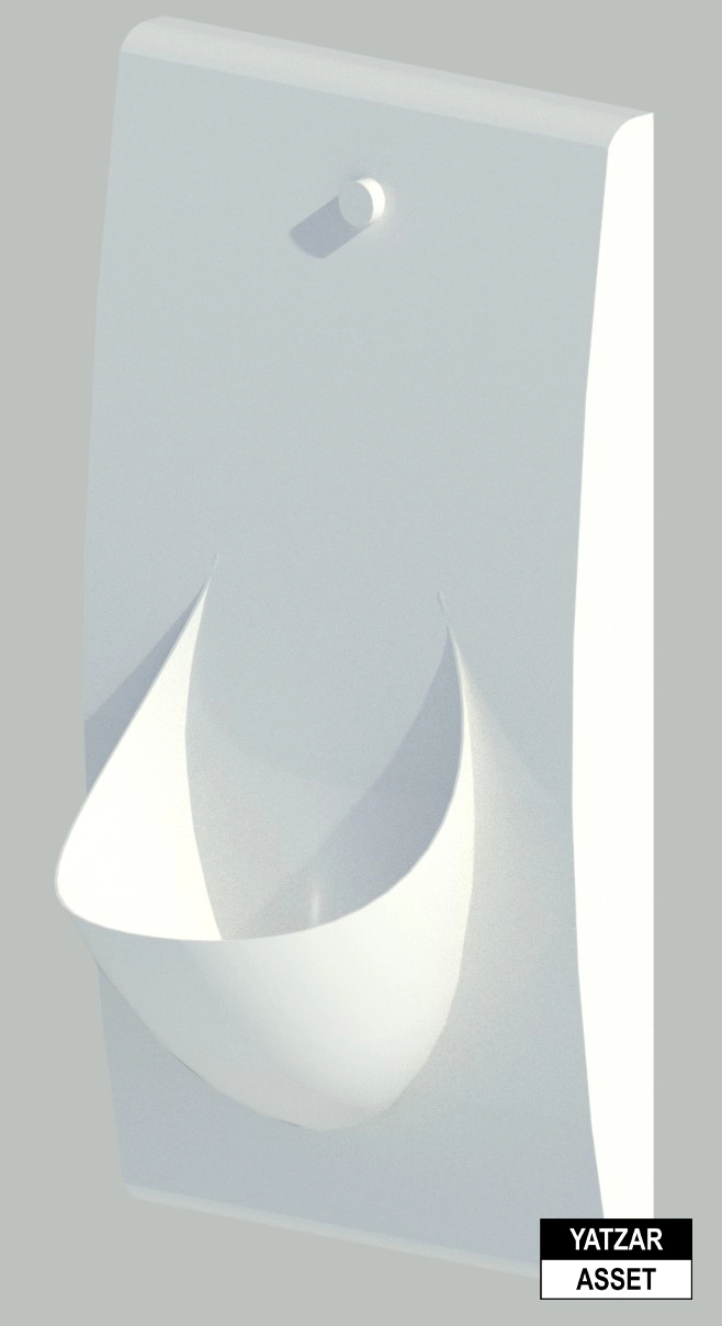 Yatzar Asset | Hindware | Italian Collection Kango Sensor Urinal - Star White