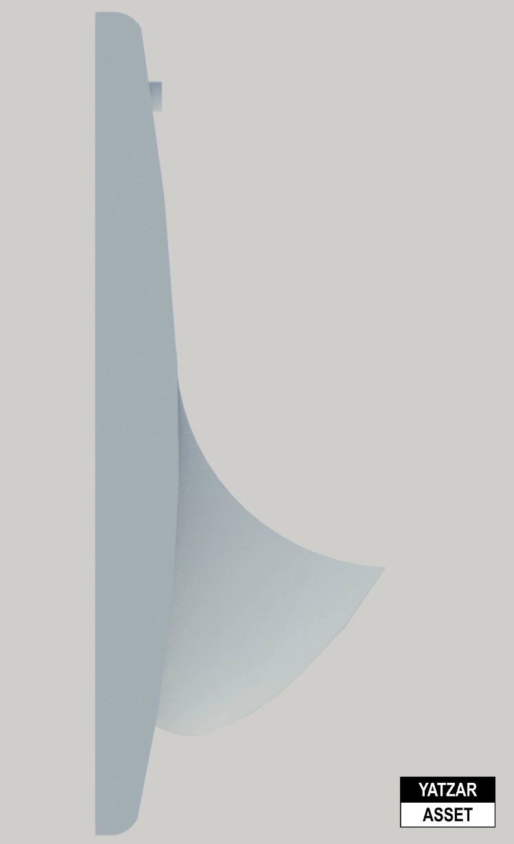 Yatzar Asset | Hindware | Italian Collection Kango Sensor Urinal - Star White