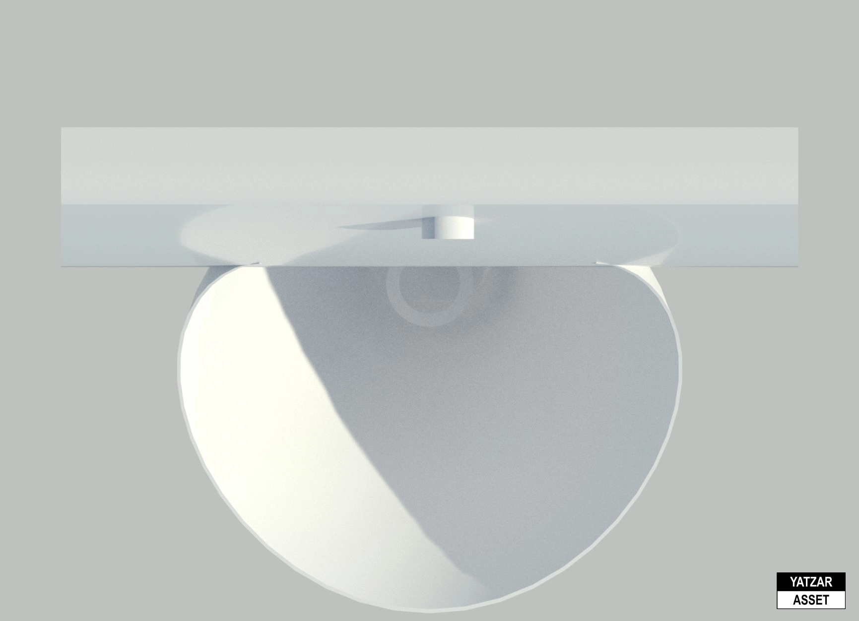 Yatzar Asset | Hindware | Italian Collection Kango Sensor Urinal - Star White