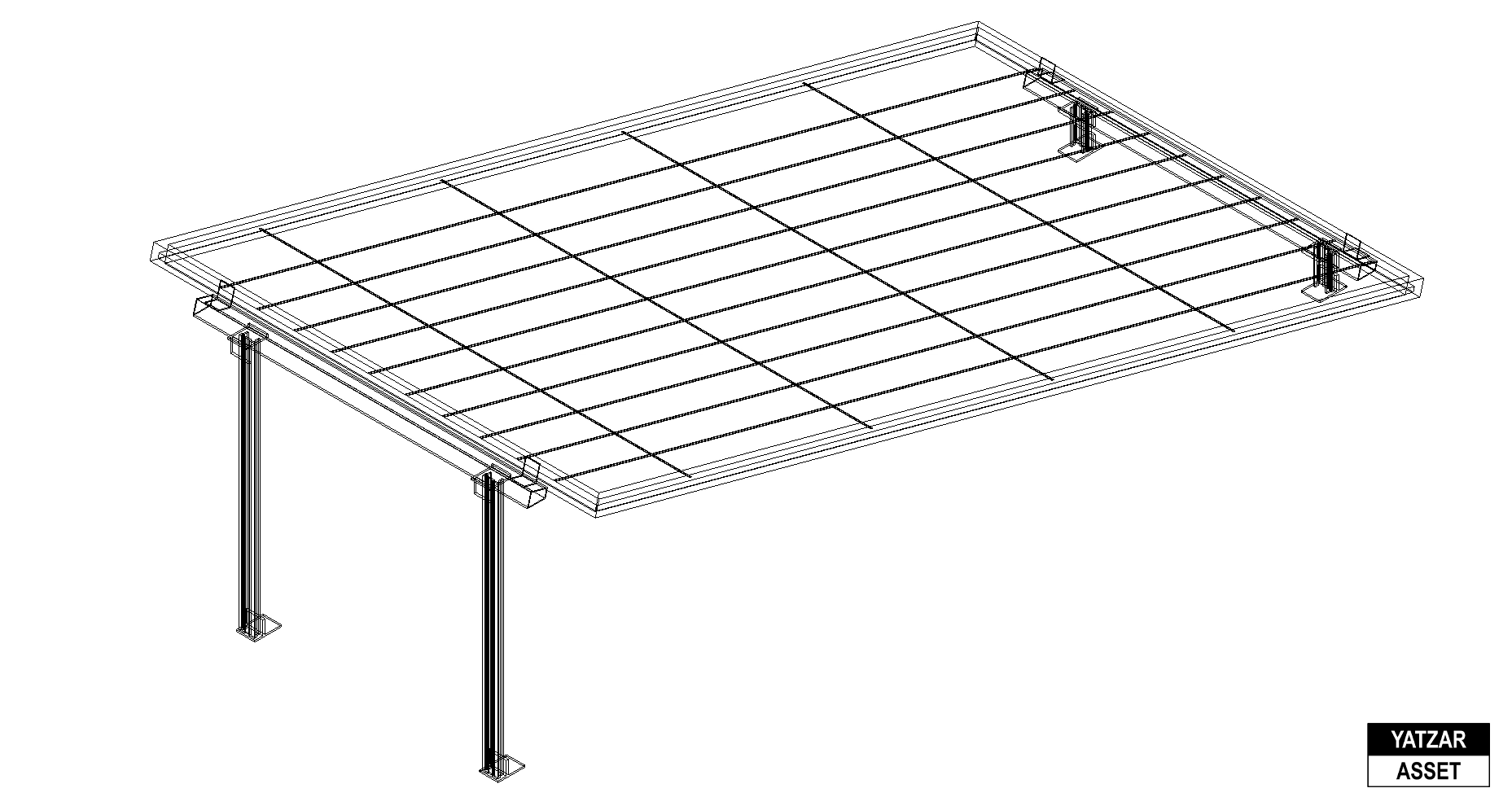 Yatzar Asset | Tata Power | Power Solar Module | Revit Model