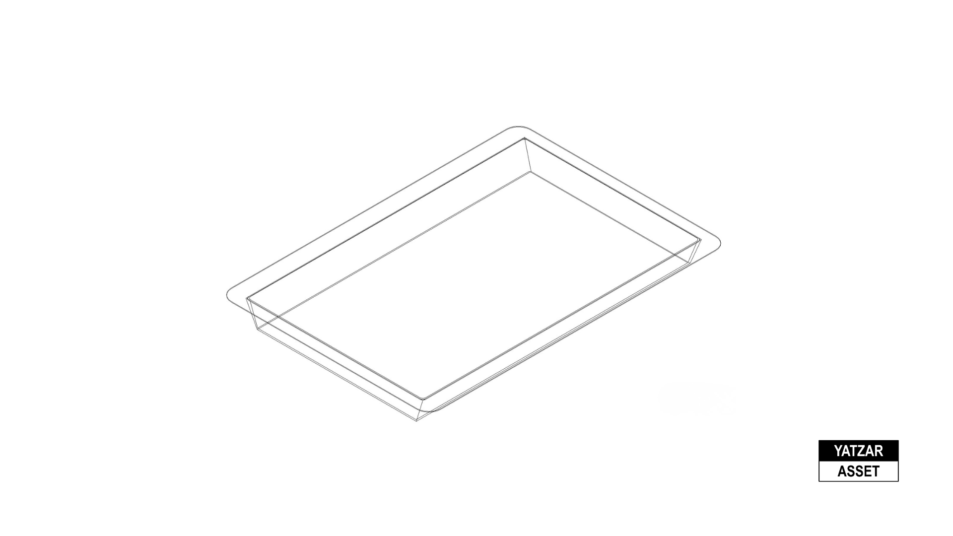 Yatzar Asset | Mixing Tray | Revit Model