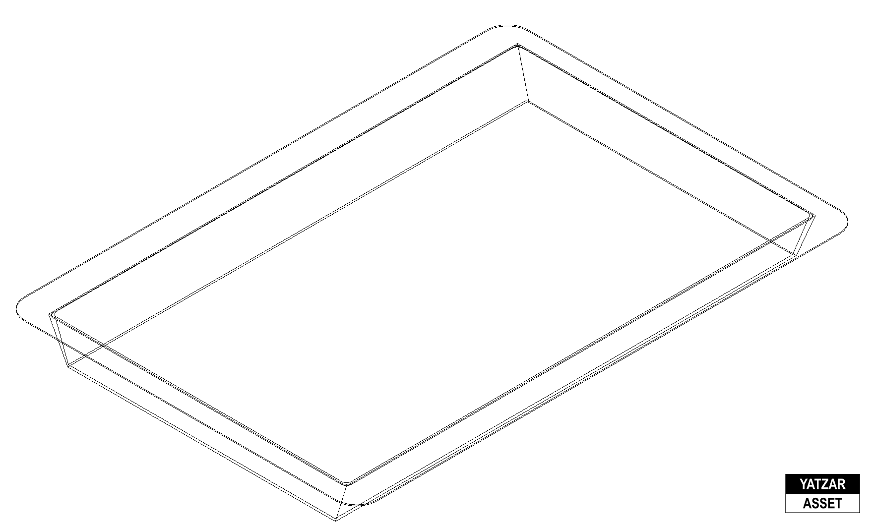 Yatzar Asset | Mixing Tray | Revit Model