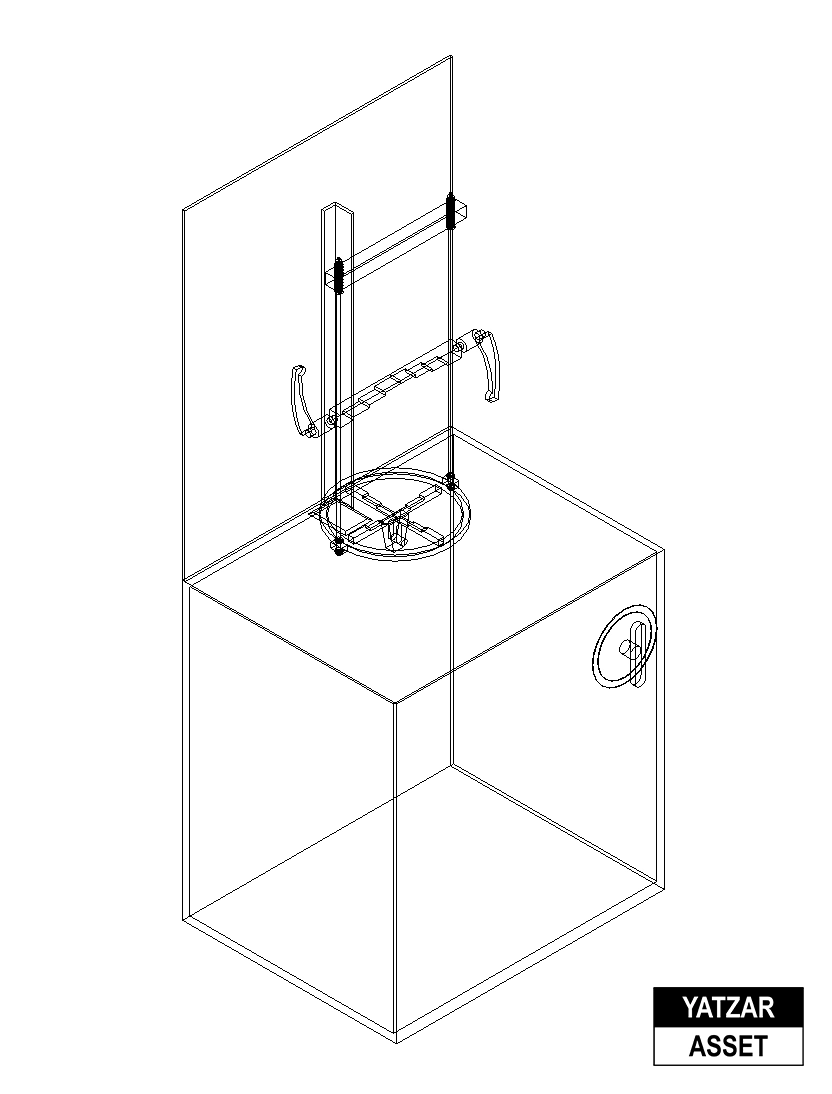 Yatzar Asset | Motorized Sieve Shaker | Revit Model