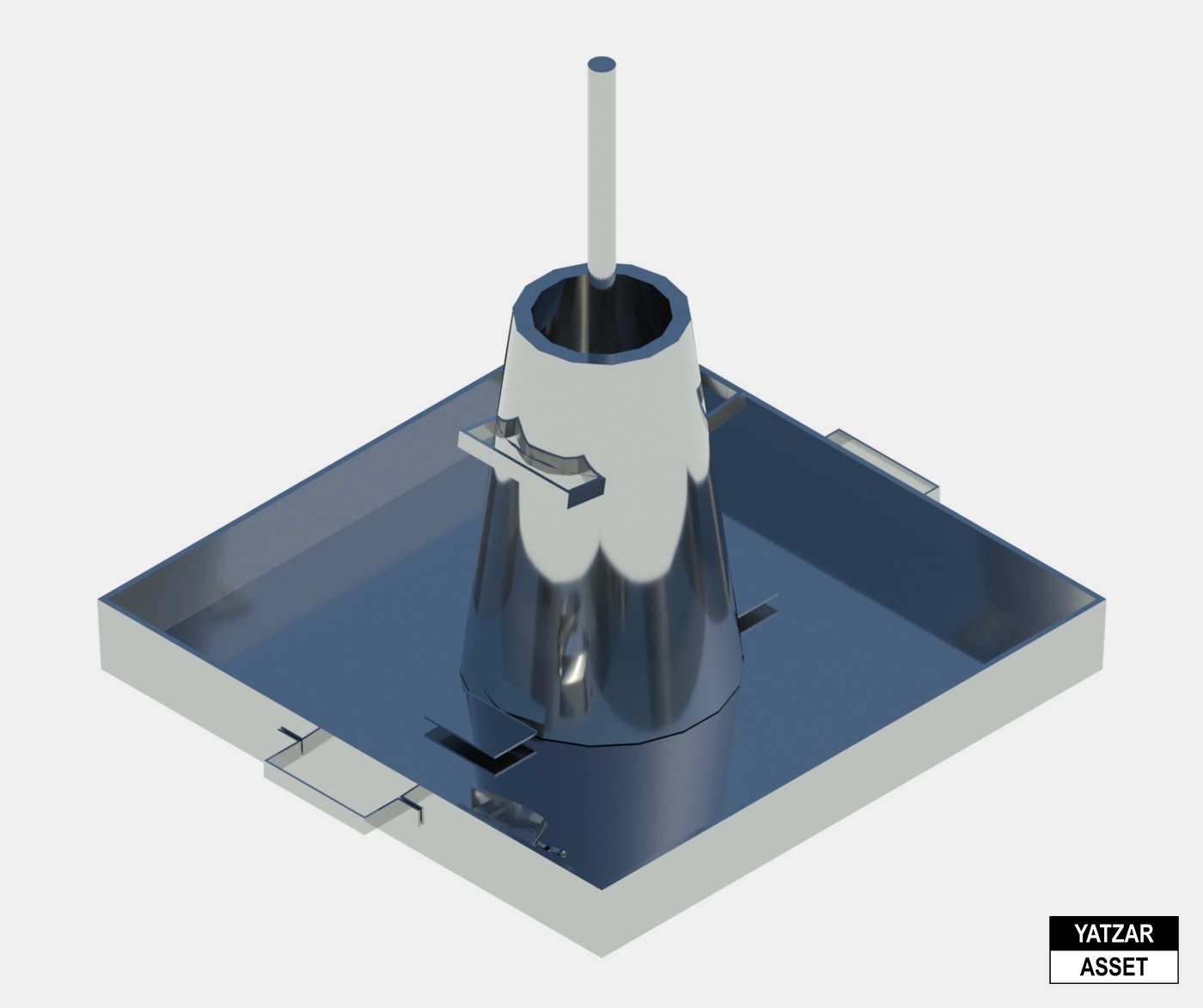 Yatzar Asset | Slump Test Apparatus | Revit Model