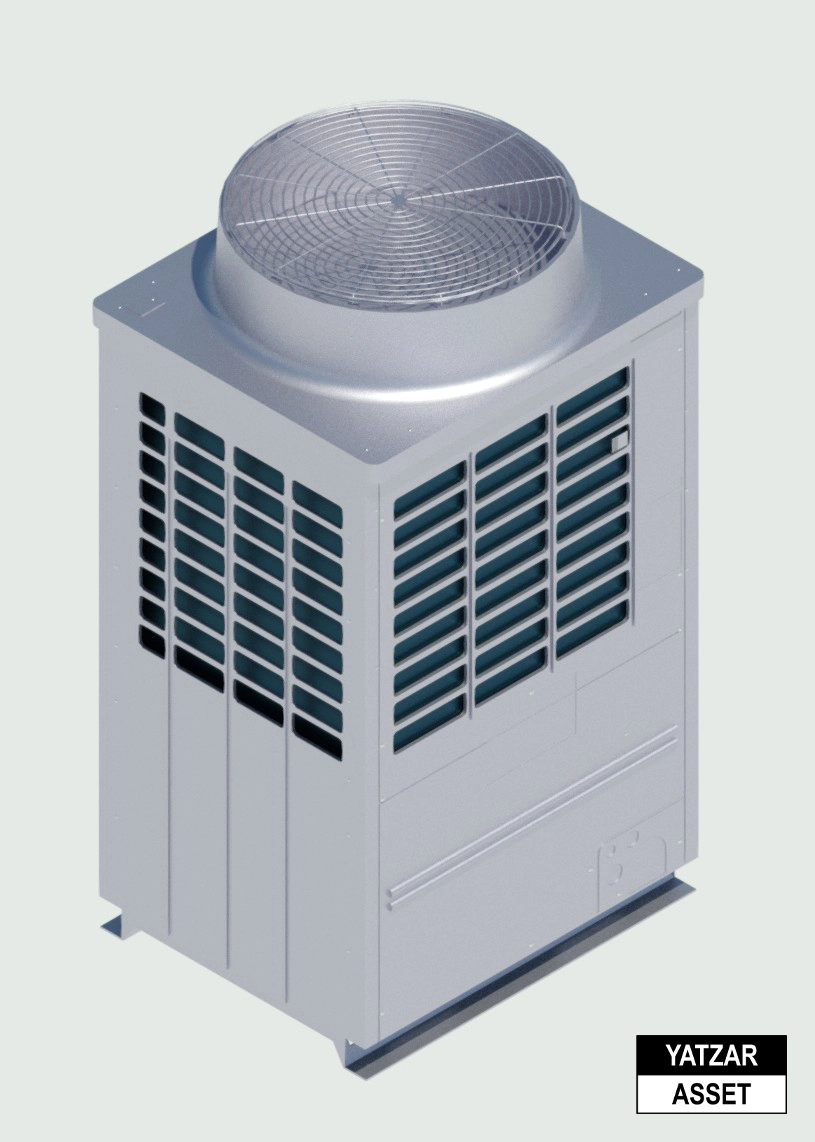 Yatzar Asset | Toshiba | VRF Single Outdoor Unit| Revit Model