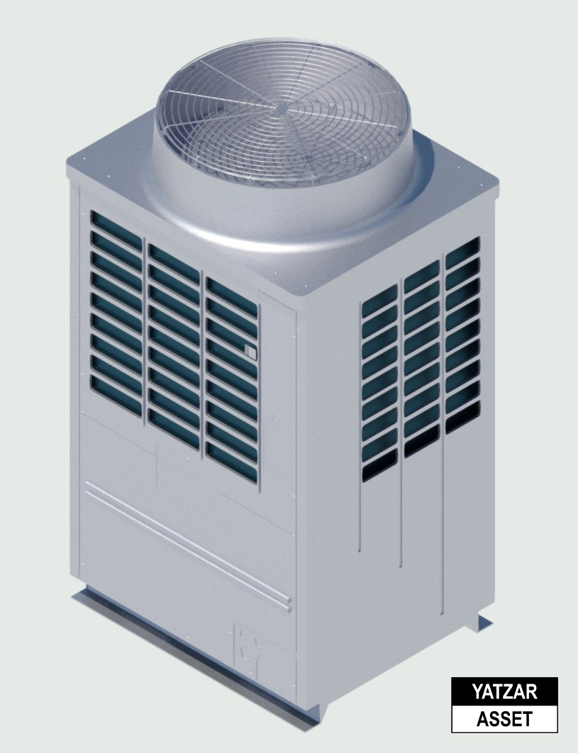 Yatzar Asset | Toshiba | VRF Single Outdoor Unit| Revit Model