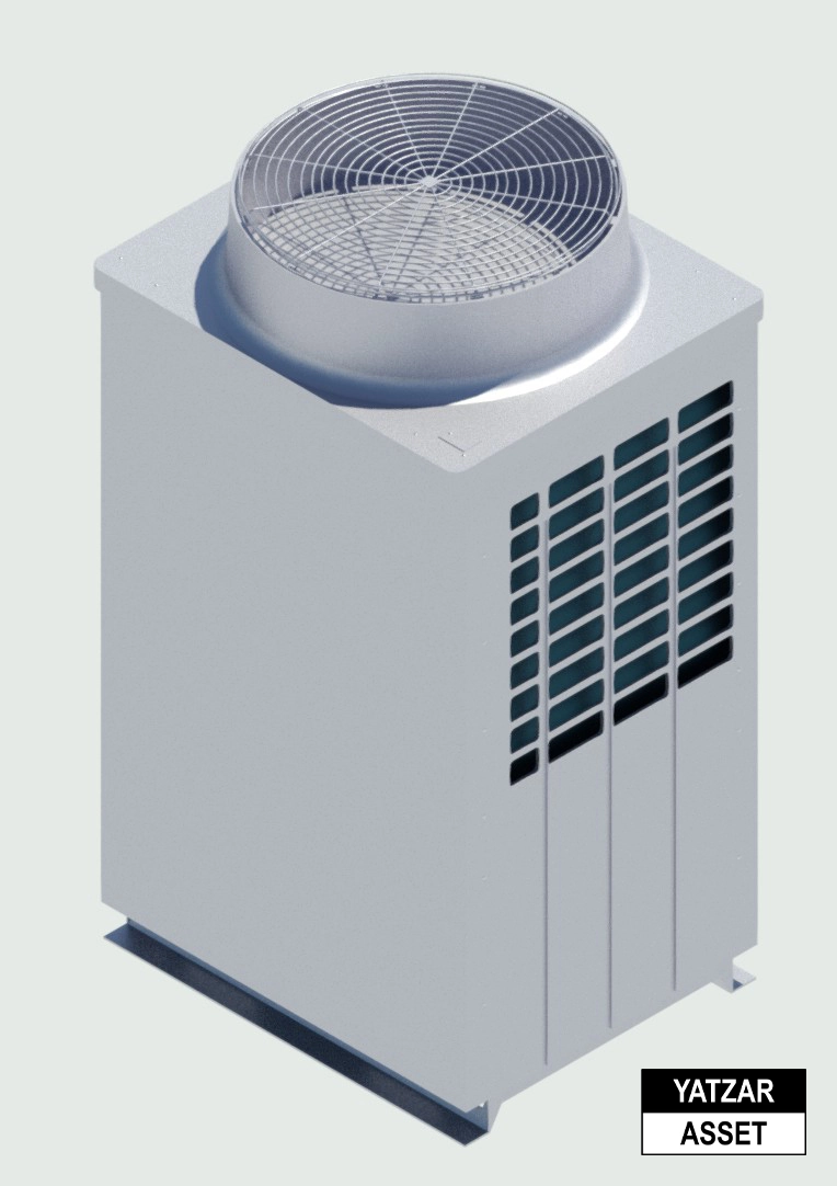 Yatzar Asset | Toshiba | VRF Single Outdoor Unit| Revit Model