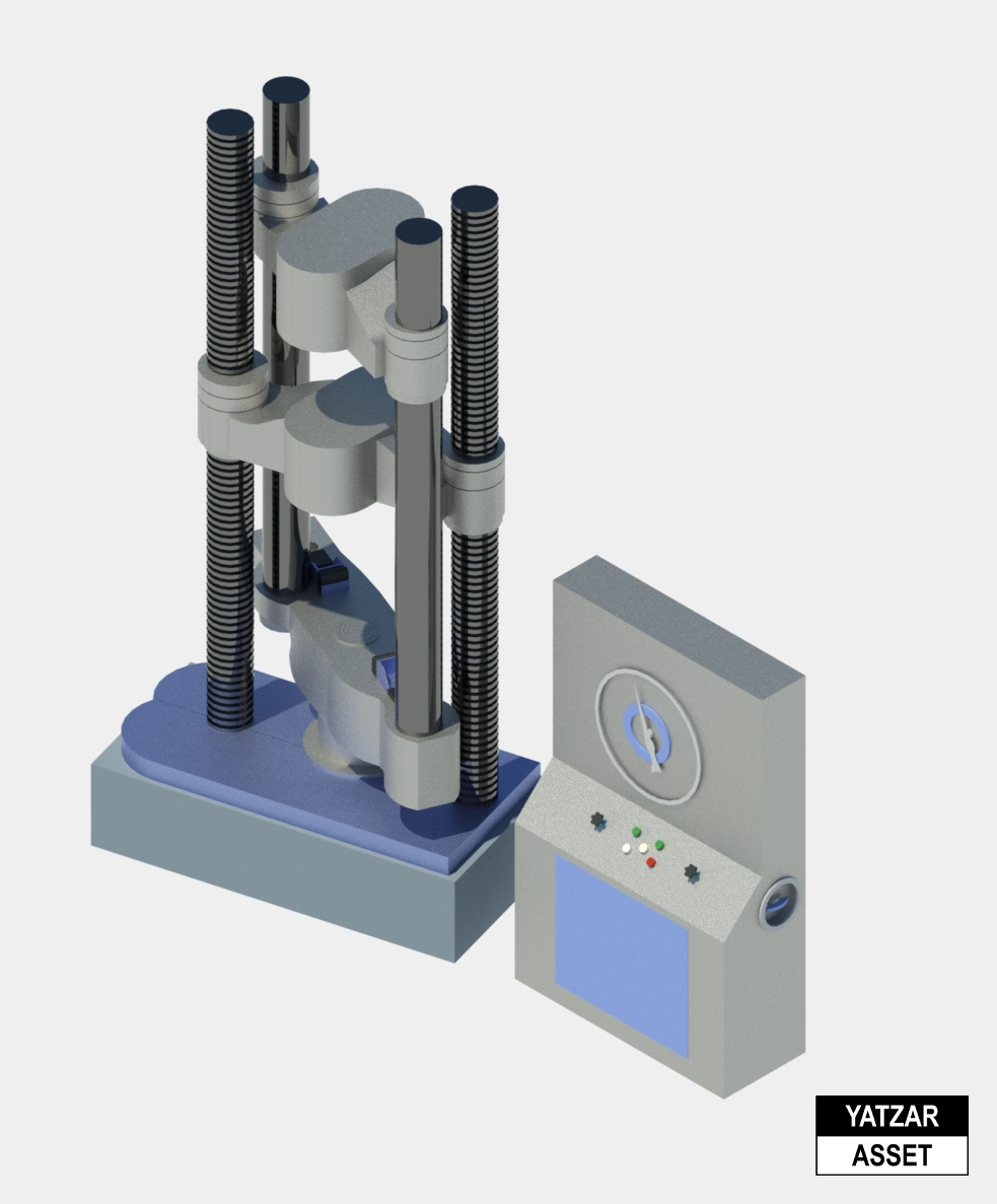 Yatzar Asset | Universal Testing Machine | Revit Model