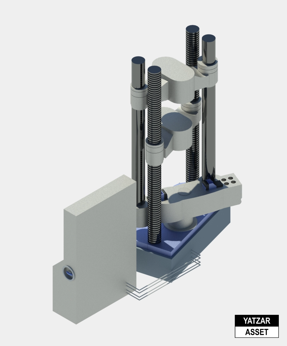 Yatzar Asset | Universal Testing Machine | Revit Model