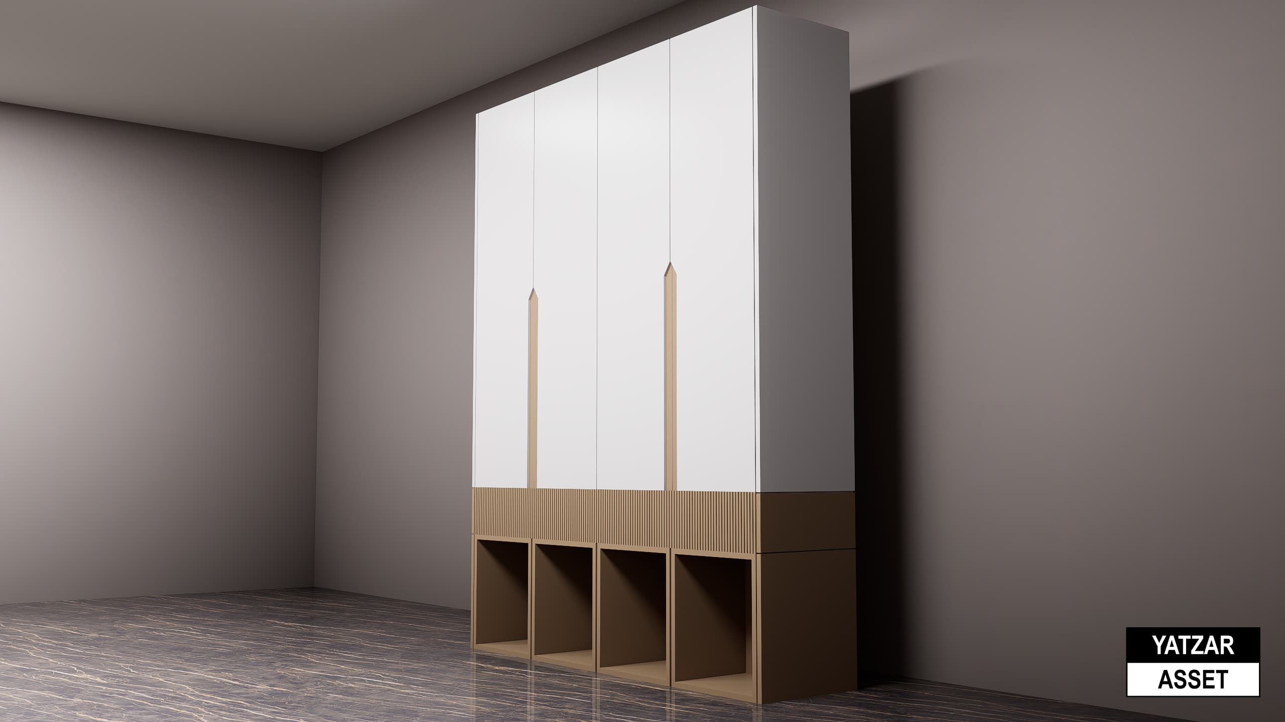 Yatzar Asset | Wardrobe | Blender Model