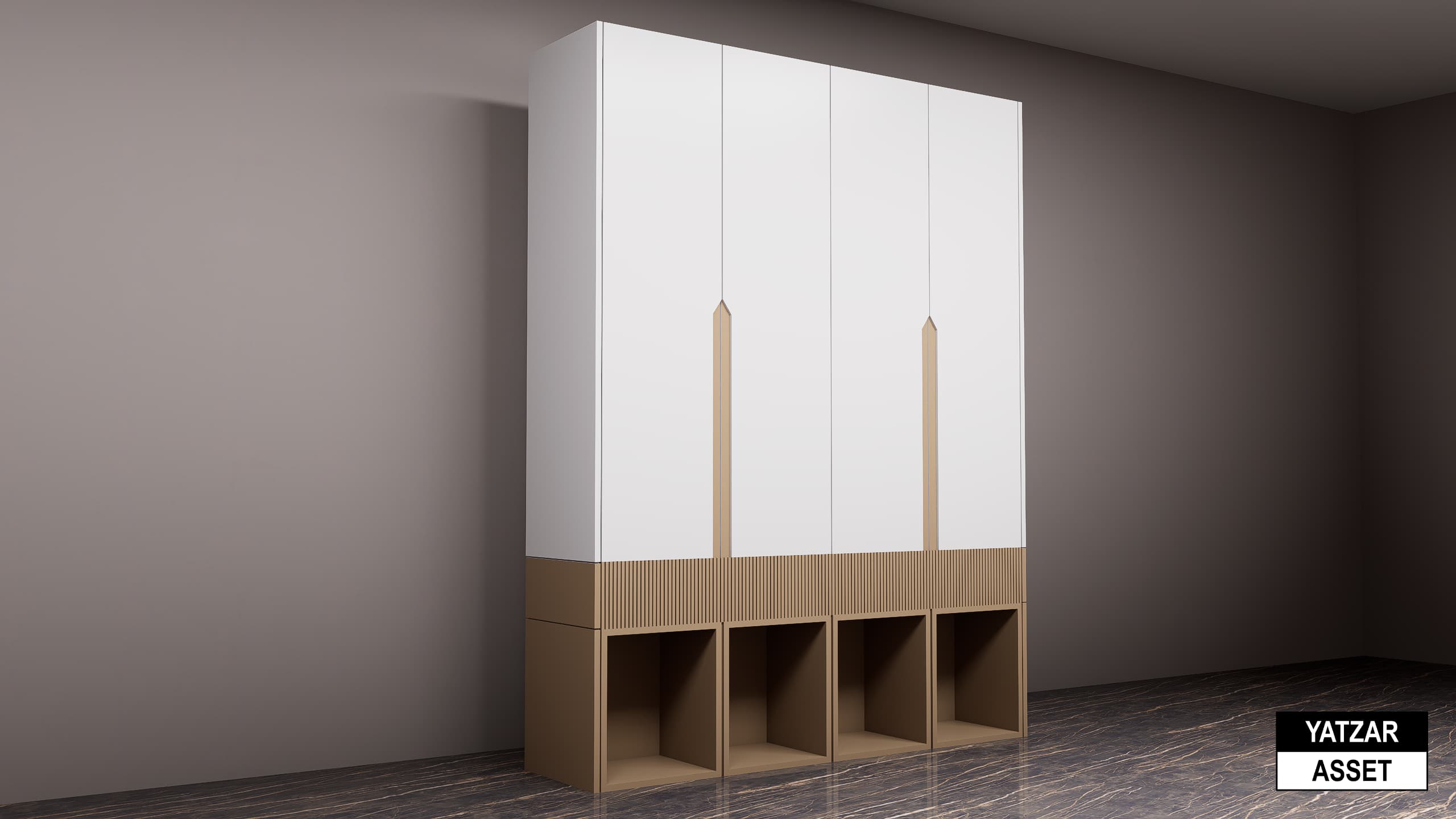 Yatzar Asset | Wardrobe | Blender Model