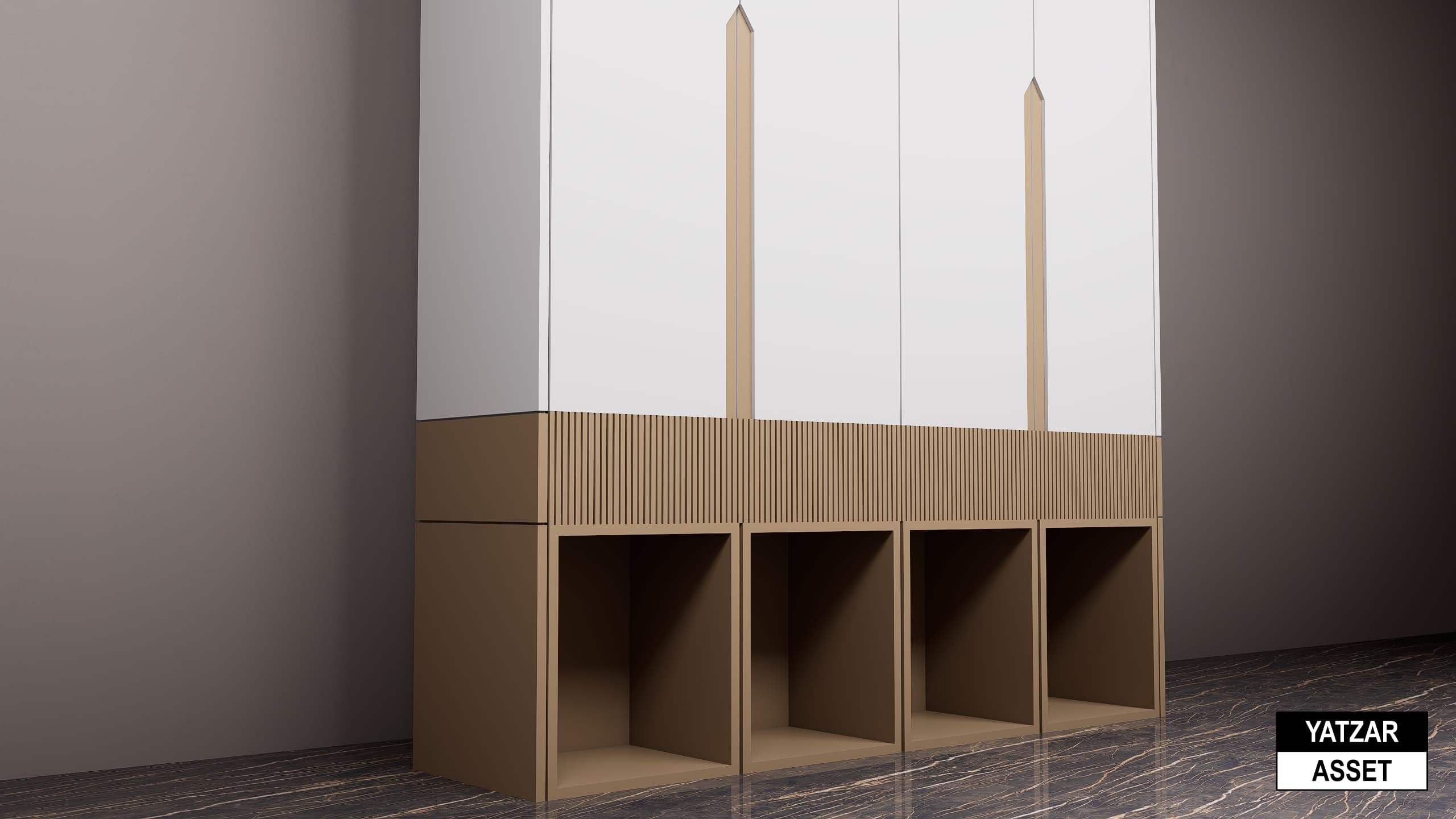 Yatzar Asset | Wardrobe | Blender Model