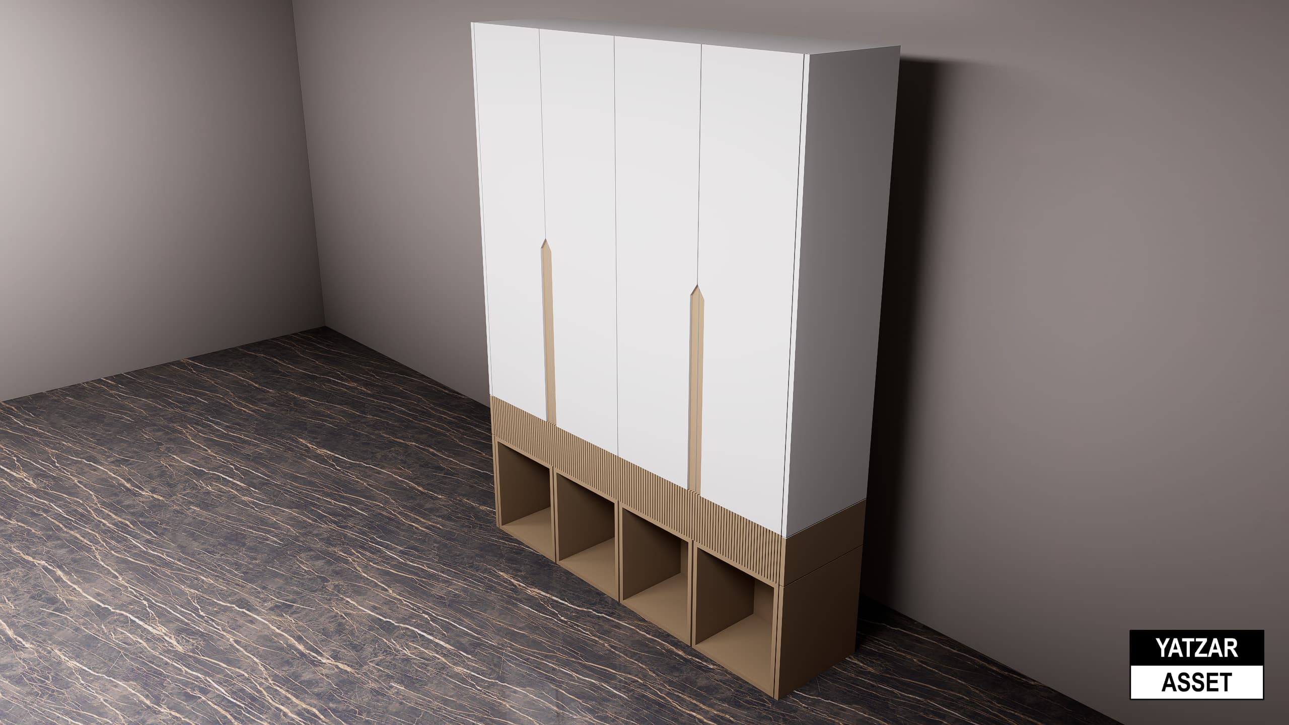 Yatzar Asset | Wardrobe | Blender Model