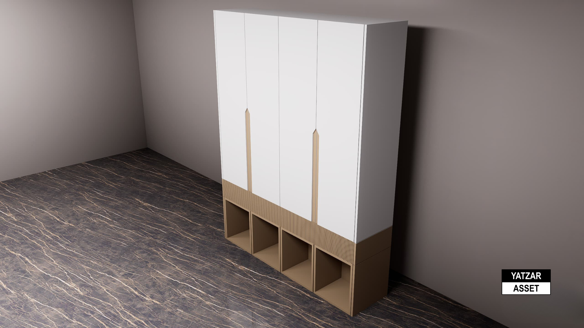 Yatzar Asset | Wardrobe | Blender Model