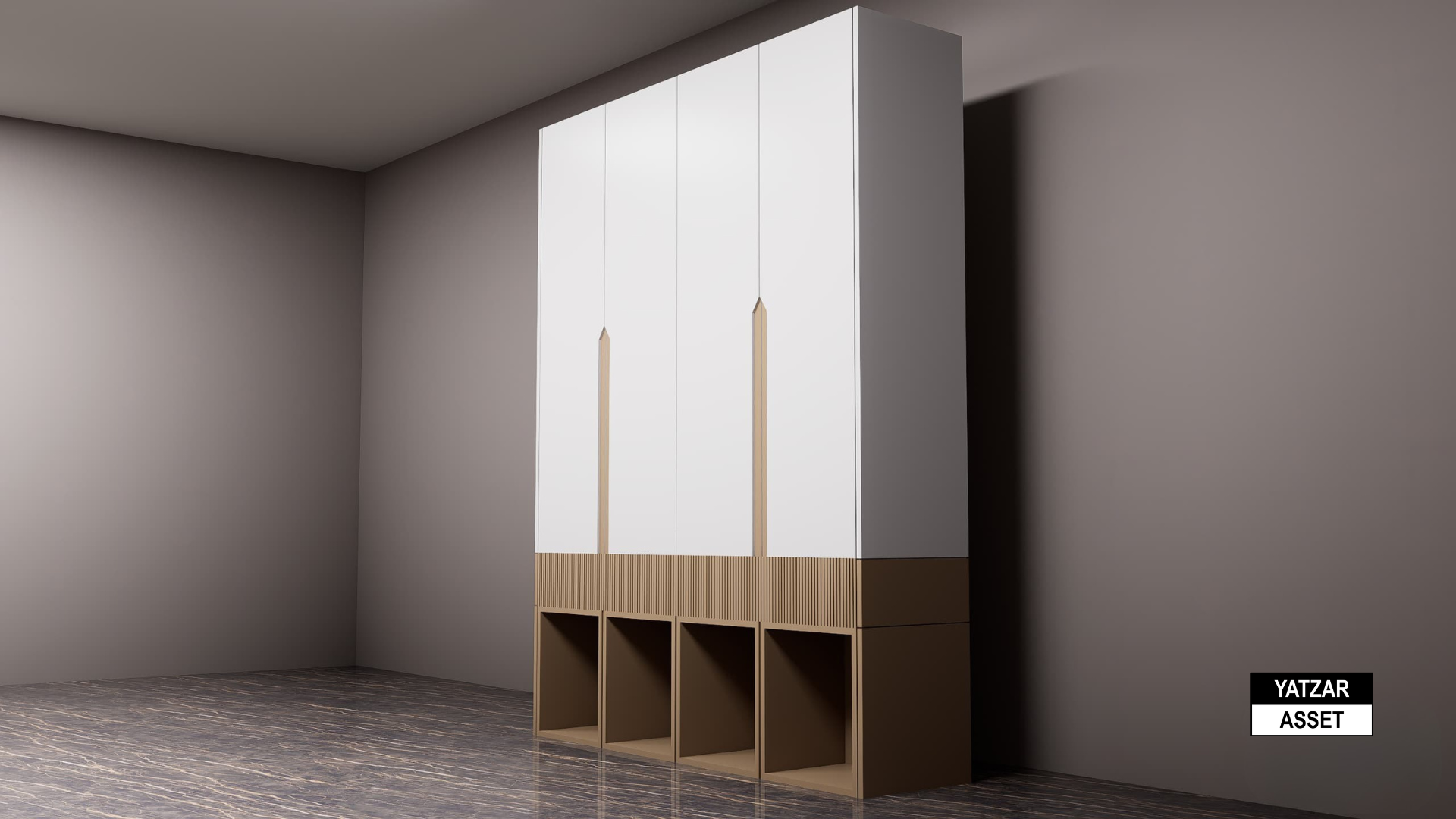 Yatzar Asset | Wardrobe | Blender Model