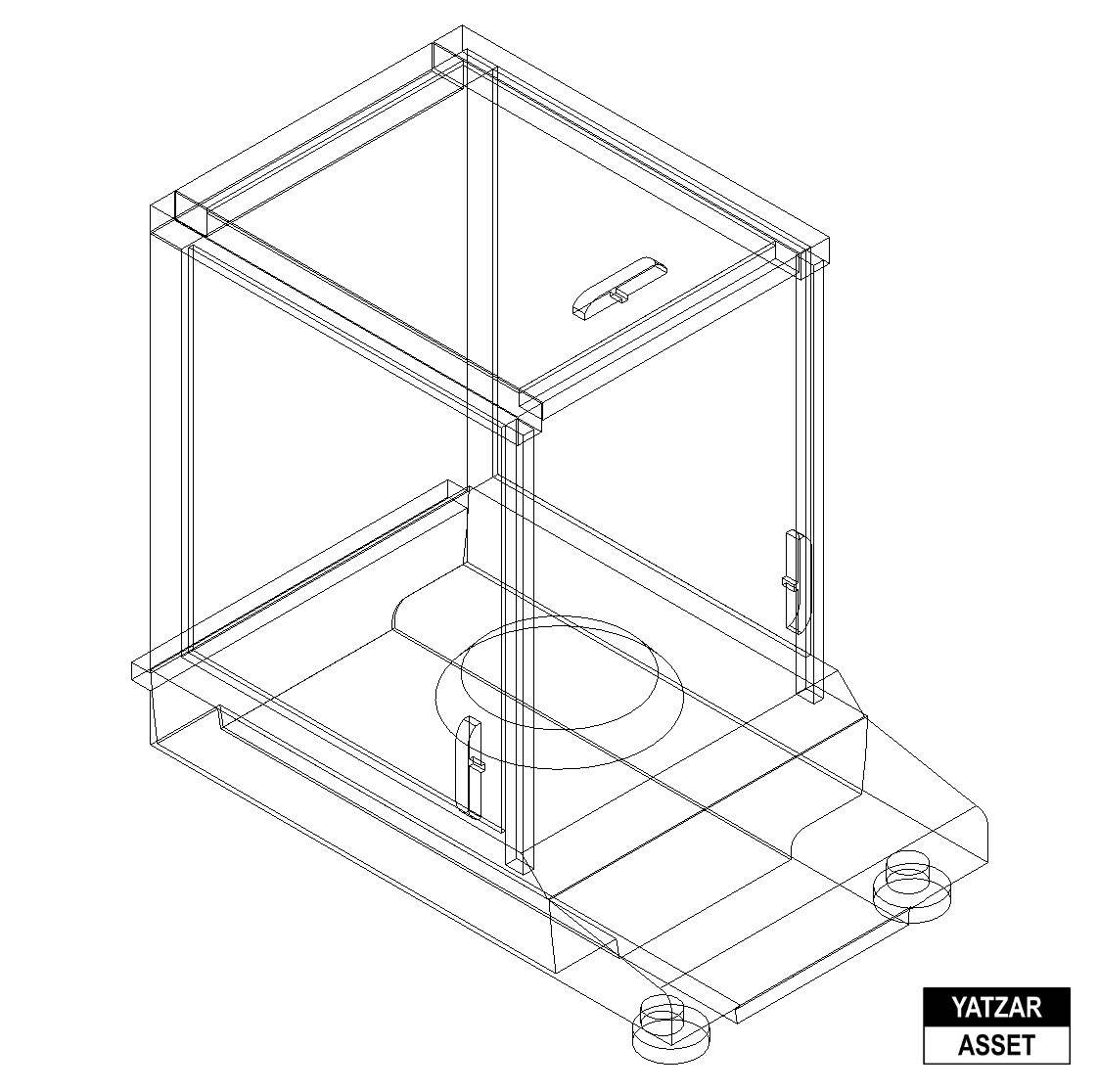 Yatzar Asset | Weighing Balance | Revit Model