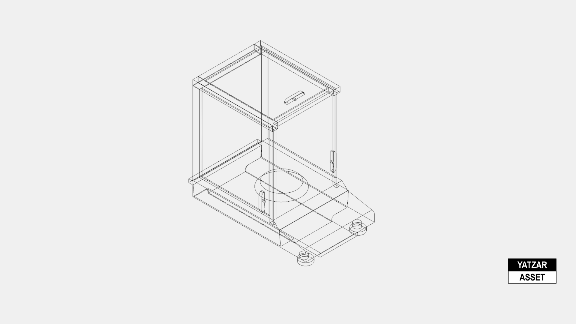Yatzar Asset | Weighing Balance | Revit Model