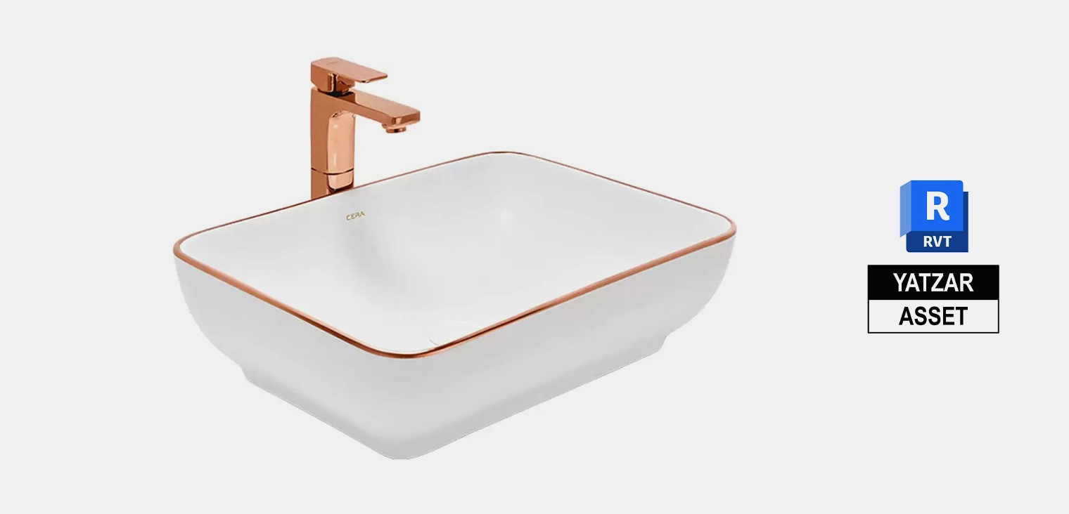 Yatzar Asset Cera | Cera Lustre Glitz Campa L Glitz Thin Rim Tabletop Wash Basin - Rose Gold