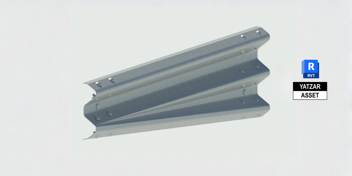 Yatzar Asset Ingal | Asymmetric Transition 1905mm RHS Thrie to W | Revit Model