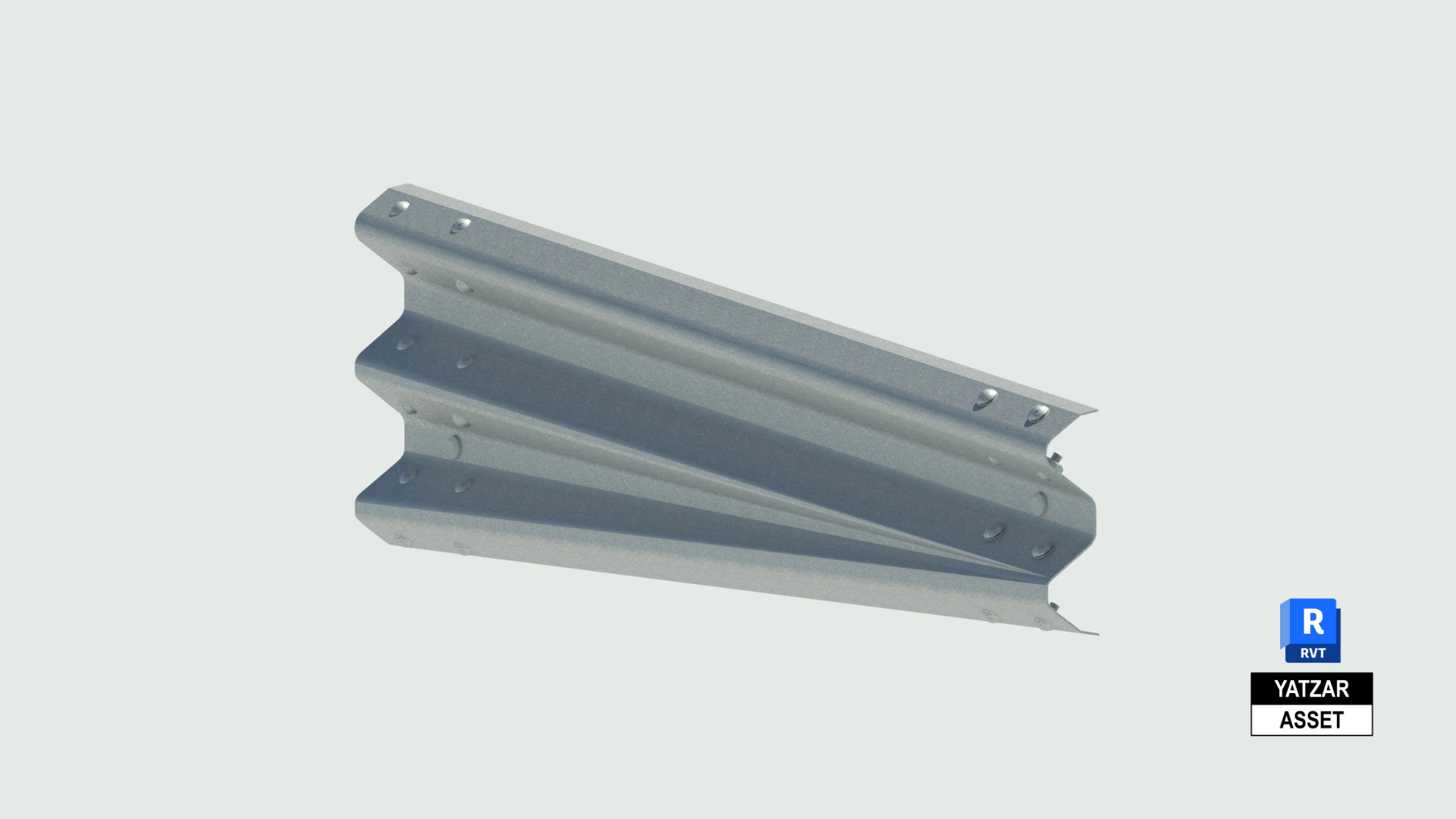 Yatzar Asset Ingal | Asymmetric Transition 1905mm RHS Thrie to W | Revit Model