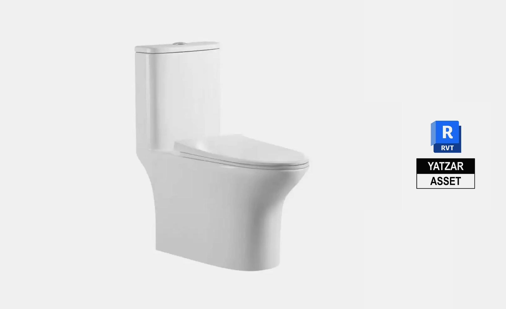 Yatzar Asset Jaquar | Fusion Rimless Single Piece Western Commode with UF Soft Close Slim Seat Cover