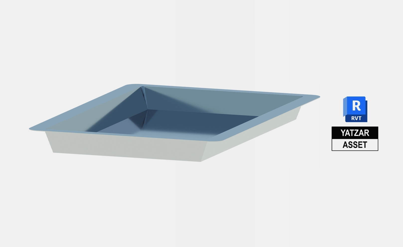 Yatzar Asset Mixing Tray | Revit Model