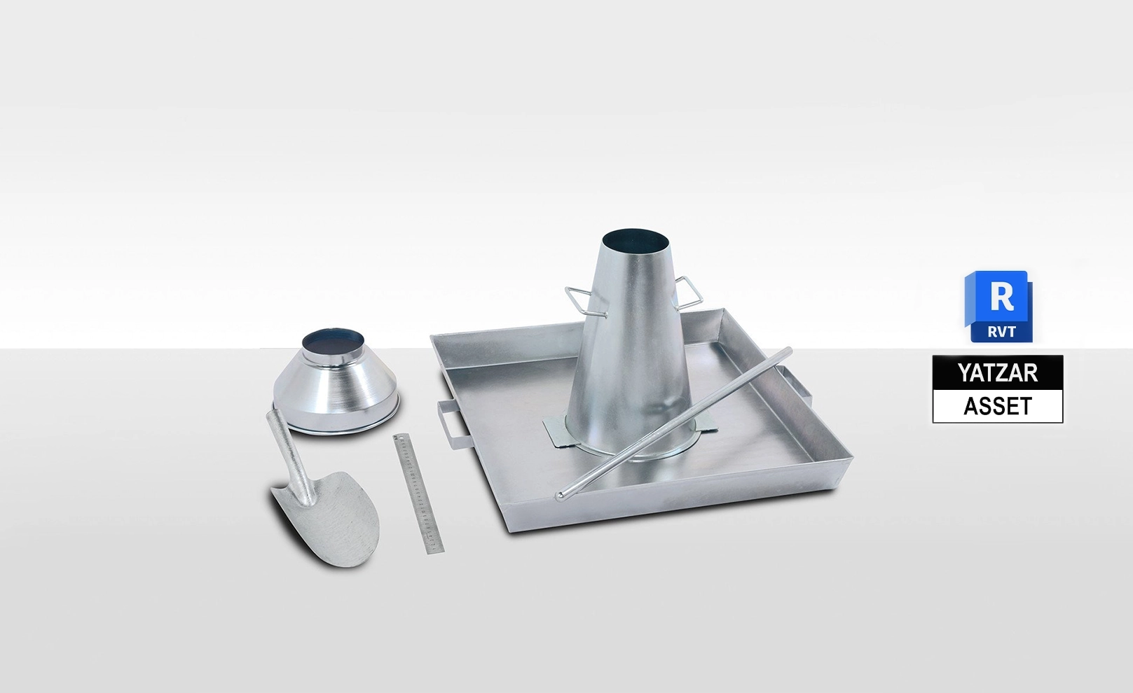 Yatzar Asset Slump Test Apparatus | Revit Model