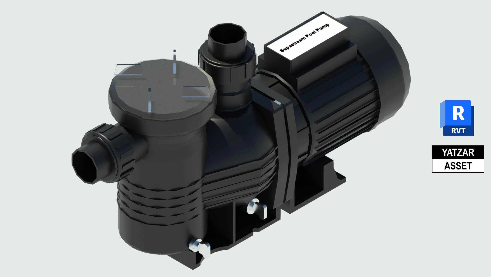 Yatzar Asset Waterco | SupaStream Pool Pump | Revit Model